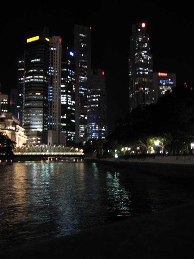 shiny buildings